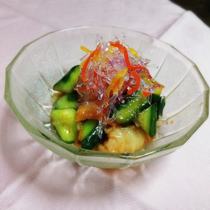 韓国料理の付け合わせに きゅうりのキムチ漬け レシピ 作り方 By アキにゃん 楽天レシピ 韓国料理の付け合わせに きゅうりのキムチ漬け レシピ 作り方 By アキにゃん 楽天レシピ